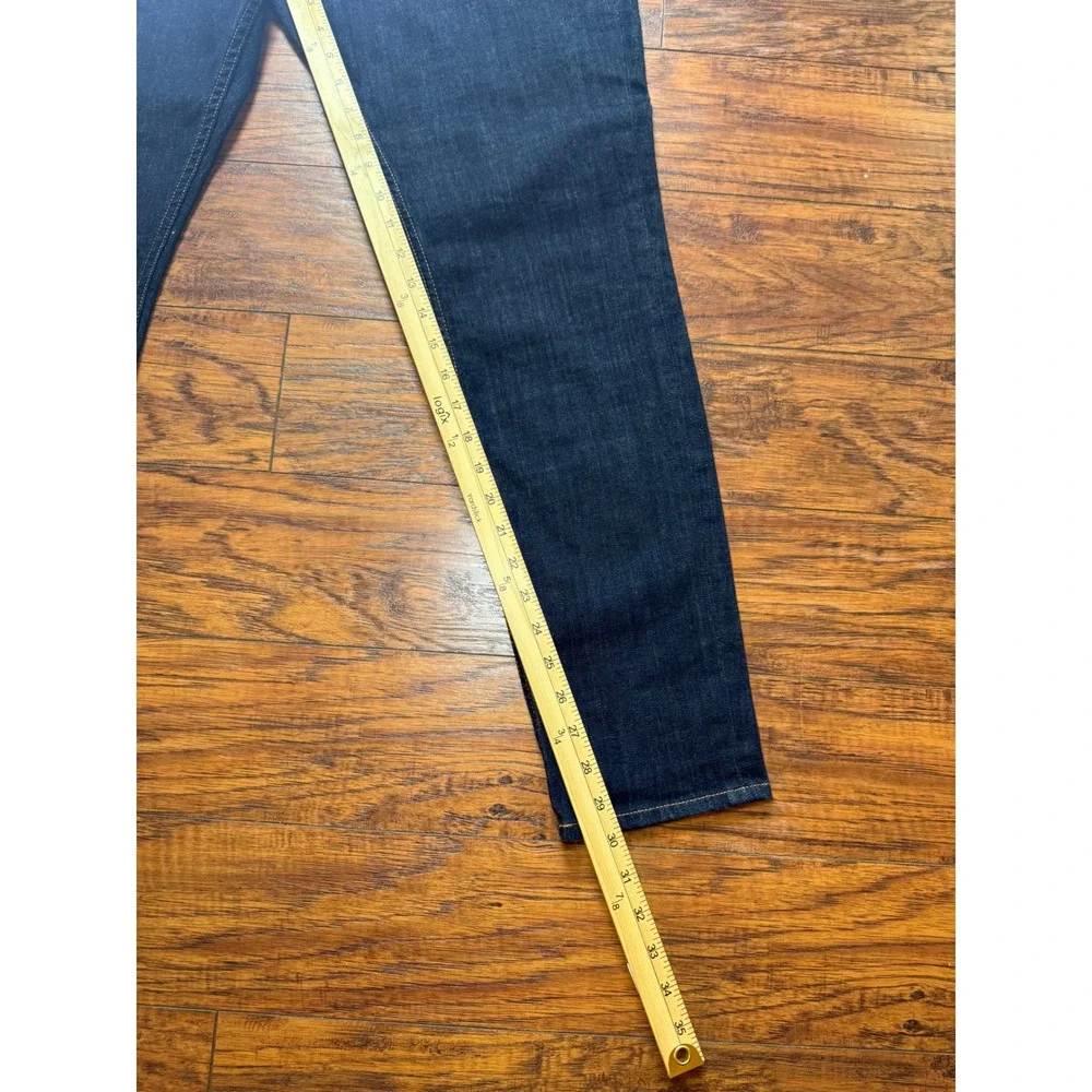 Polo Ralph Lauren Tompkins Mid Rise Skinny Jeans Mens 33 Dark Indigo Denim